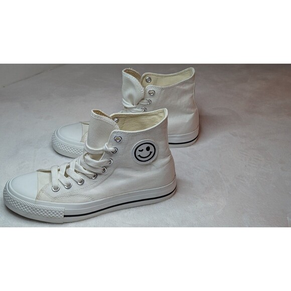 Ccocci Hattie 7 WHT/BLK  Women's Hi*Top Sneakers Size-(7) US; (38) EUR - Picture 4 of 16